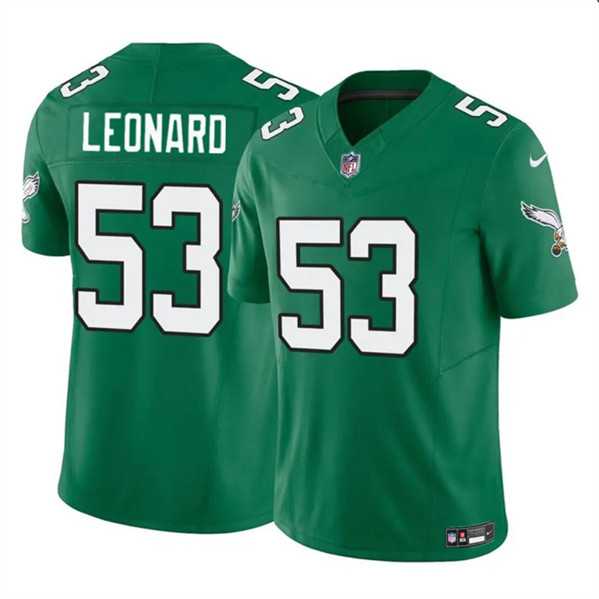 Men & Women & Youth Philadelphia Eagles #53 Shaquille Leonard Green 2023 F.U.S.E. Throwback Vapor Untouchable Limited Stitched Jersey,We sell and wholesale Men & Women & Youth Philadelphia Eagles #53 Shaquille Leonard Green 2023 F.U.S.E. Throwback Vapor Untouchable Limited Stitched Jersey on line form chian!